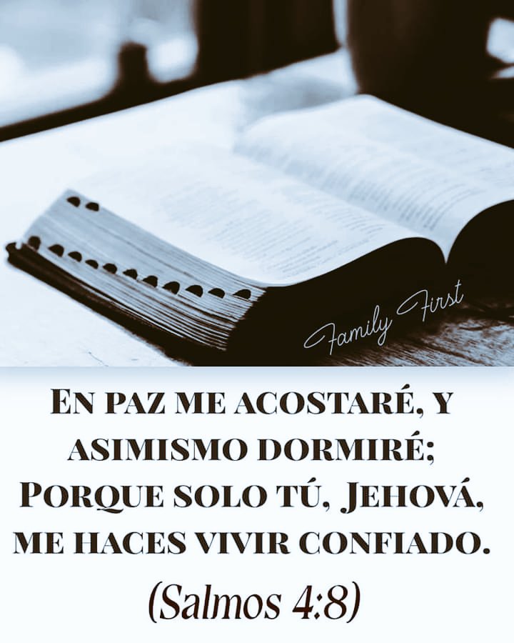 Yusmelis_G's tweet photo. ORA, CONFÍA Y ESPERA.
Por hoy, puedes dormir tranquilo 🙏🏻 declarando este poderoso texto bíblico antes de irte a descansar.💫 https://t.co/NWWbMNsO71