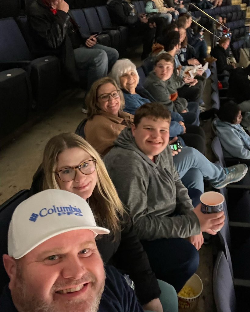 JoshMJordan's tweet photo. “Nose Bleed Seats” to see Jaylin Williams play for the Thunder against the Grizzlies! @Jay_MWilliams_ https://t.co/iI2bQ2WBBV