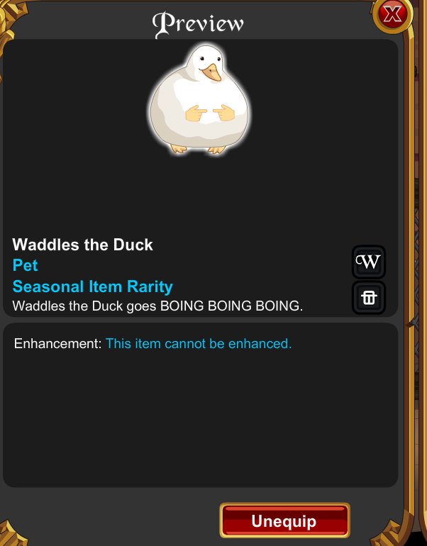 LanzAQW's tweet photo. 👉👈 Quick Giveaway
I can't log in atm, so send me your Waddles!!! 🦢

Prize:
- 1,000 APs

Mechanics:
- Retweet
- Reply with your character using Waddles
- Bonus: Get extra 1,000 APs if you have Waddles as your pfp
- Ends in a few hours https://t.co/qbScU6ZGq5