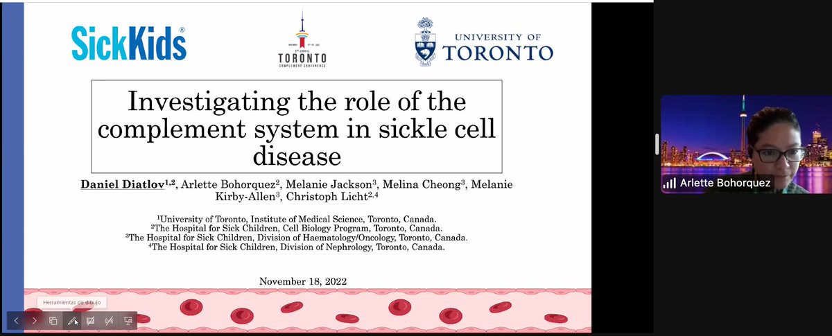 Toronto Complement Conference (@to_complement22) on Twitter photo #DrArletteBohorquez from #Mexico & #Canada🇨🇦 presenting on behalf of #DanielDiatlov at the #TOComplement2022 #YoungInvestigatorsForum #BasicScience 🧪👩🏾🔬 #SickleCellDisease research from the #LichtLab #PGCRL <a href="/SickKidsNews/">The Hospital for Sick Children (SickKids)</a>
#IloveComplement ♥️ #DrArletteBohorquez from #Mexico & #Canada🇨🇦 presenting on behalf of #DanielDiatlov at the #TOComplement2022 #YoungInvestigatorsForum #BasicScience 🧪👩🏾🔬 #SickleCellDisease research from the #LichtLab #PGCRL <a href="/SickKidsNews/">The Hospital for Sick Children (SickKids)</a>
#IloveComplement ♥️