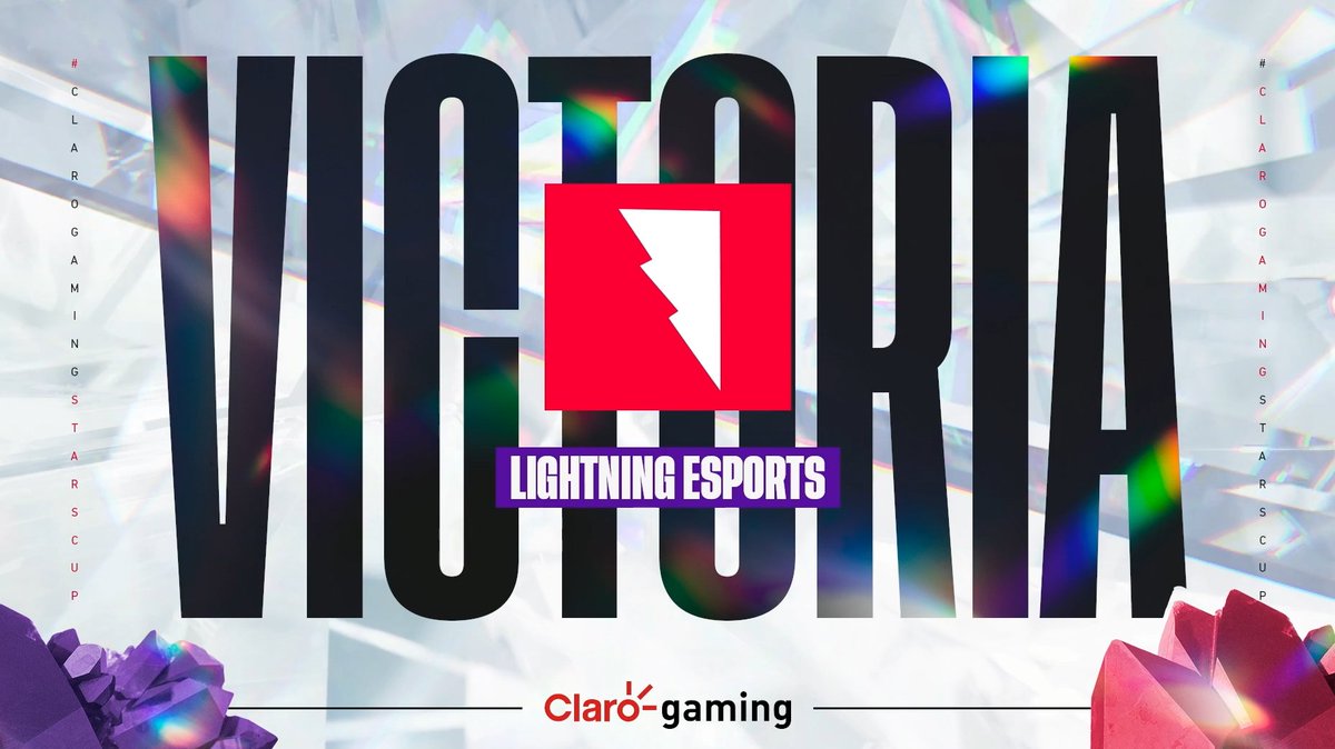 LVPperu's tweet photo. ¡VICTORIA #ClaroxStars para @Lightningteam4 y avanzan a la final de la #ClaroGamingStarsCup ⚡️🏆!

#ClaroGamingStarsLeague https://t.co/ecL7aO1bkL