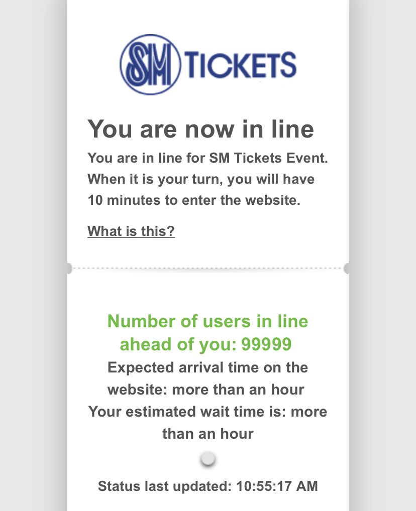 BLACKPINK_PH's tweet photo. WOAHHH!!! 100K PEOPLE IN THE QUEUE RIGHT NOW!!!! https://t.co/4UCTSXzAlD