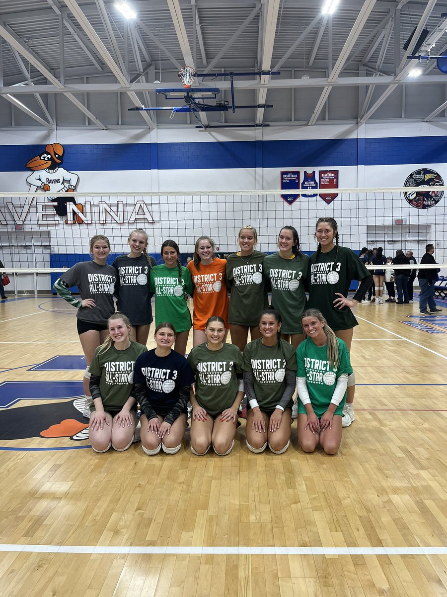 Such a great night celebrating our district award winners and watching Kendra play in her Cloverleaf jersey one last time!