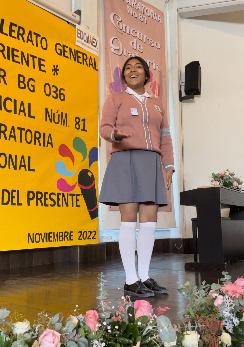 zonabg53's tweet photo. La @zonabg53 presente en el 3er Concurso de Oratoria Región Oriente, orgullosos de ser representados con el talento de nuestra alumna Maybrit Anel de la @preparatoria125 
#PasiónPorLoQueHacemos 
#Team53
@dbg_epoem 
@HectorUlisesCG1 
@SBGOriente https://t.co/DD1ORhv4Nj