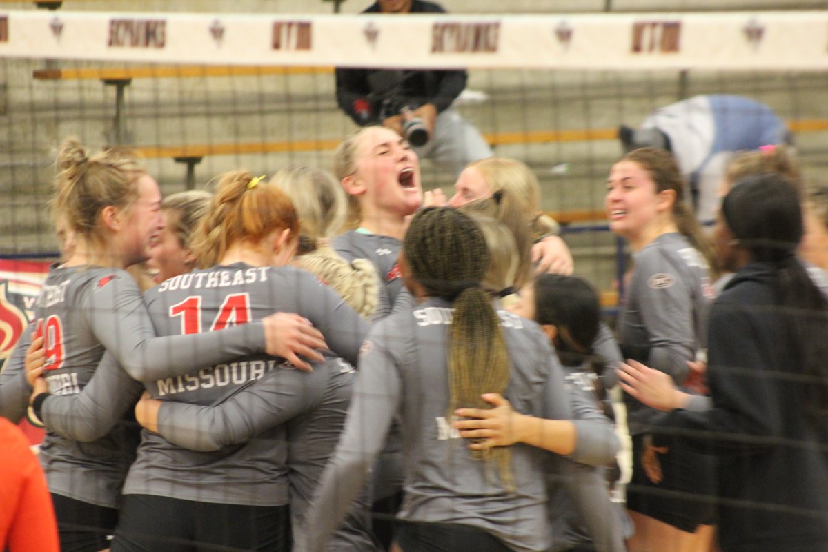 SEMOvb's tweet image. CHAMPIONSHIP BOUND‼️

#LetsSoar | #OVCit | @NCAAVolleyball