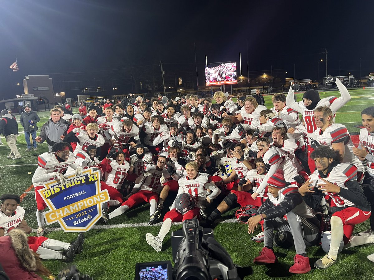 Congratulations to <a href="/PHSTrojansFB/">Parkland Football</a>
<a href="/PIAADistrictXI/">PIAA District XI</a> Champions!!!#parklandpride <a href="/ParklandSchools/">Parkland Schools</a>