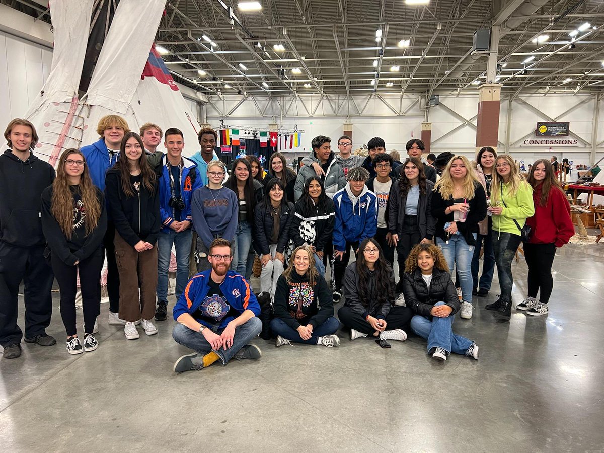 GKHS International Club at the Milwaukee Folk Festival. #gkcogs