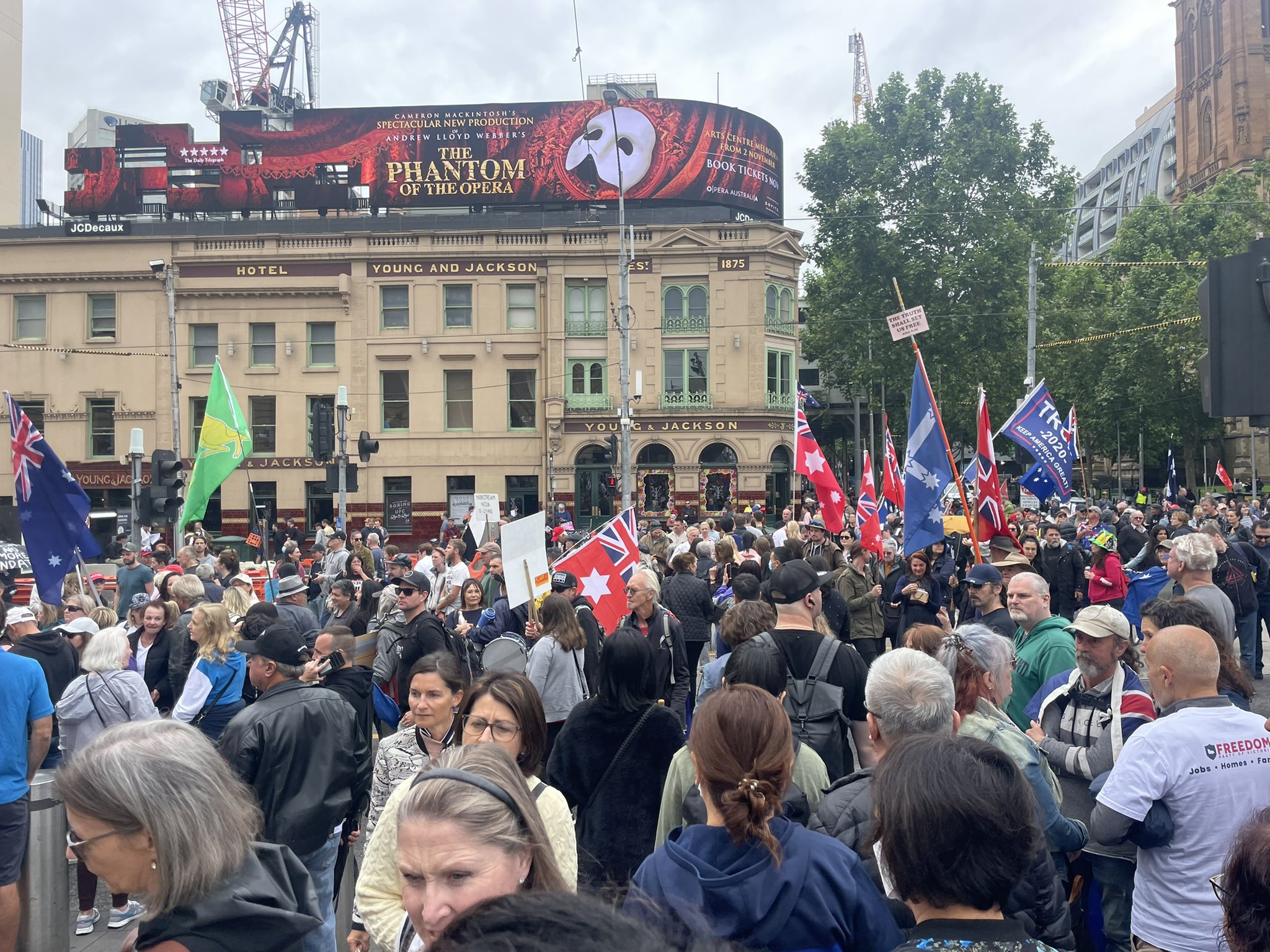 Brianna Travers On Twitter Freedom Protesters Have Gathered In 