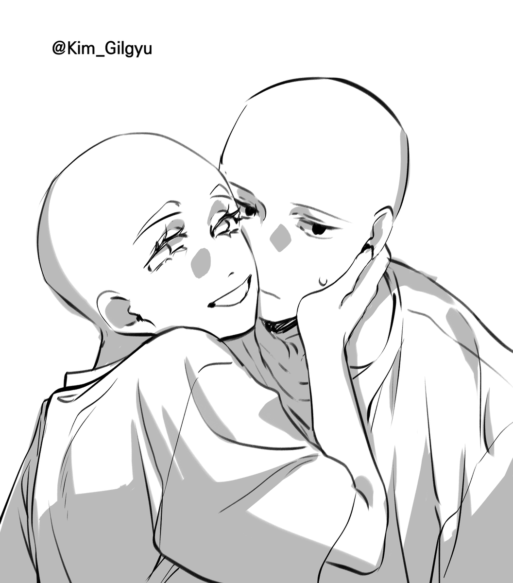 Ibelsartdump's tweet photo. this base by @/Kim_Gilgyu helped me a bunch, I'm suffering a lot with artblock lately '³')b https://t.co/oRwDPhOFAJ