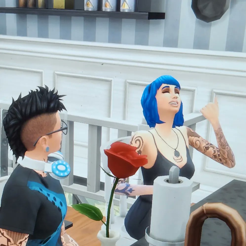 FairyGirlGam3r's tweet photo. Riley Duff is working her magic with Dale Edge
#fairy_girl_gamer #sims4 #sims4gameplay #sims4letsplay #gamer #gamergirl #simsgameplay #simsletsplay #thesims4 #simslife #simslife4 #simsstory #simsgamer #sims4letsplay #sims4gameplay #100babychallenge https://t.co/gHX83T6ihg