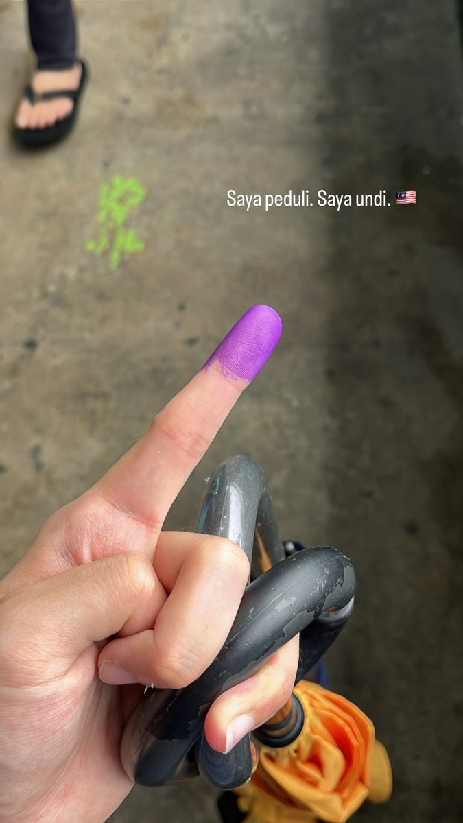andrewlcz's tweet photo. Saya peduli. Saya undi. 🇲🇾❤️🫡 #PRU15 #GE15 #P162 #IskandarPuteri https://t.co/cLRt8W663j