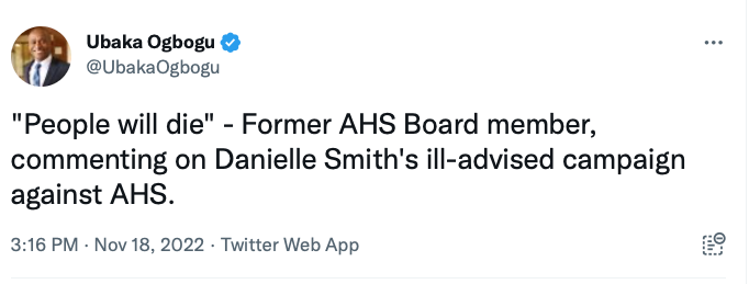 a_picazo's tweet photo. Danielle Smith's recent sit-down with Jordan Peterson was nothing more than a meeting of ill-informed minds.

Both anti-vaxxers, conspiracy theorists, devoted adherents of pseudoscience, and easy marks for medical charlatans. 

https://t.co/lyExNLabYK #ableg https://t.co/UMNlHiHrXj