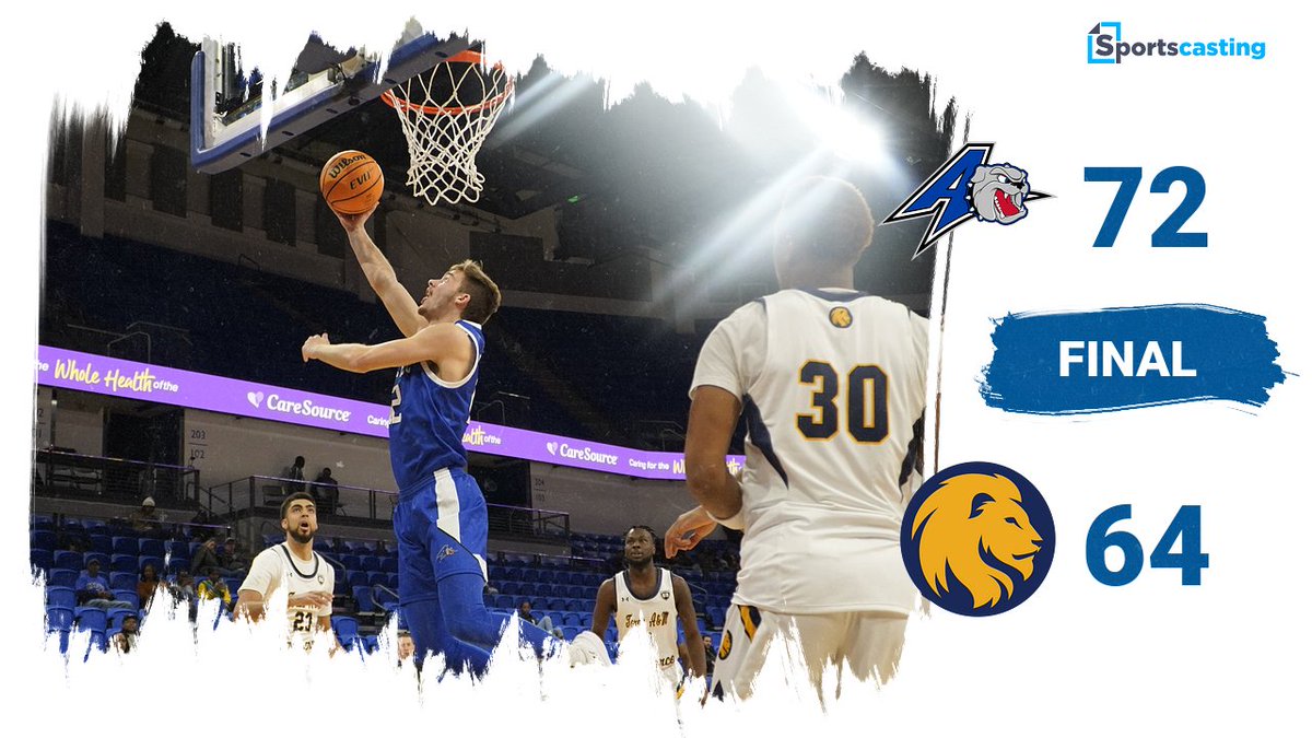 BULLDOGS WIN!!!! Asheville withstands a late charge by Texas A&amp;M Commerce and win, 72-64, to improve to 3-0 on the season! 

Your Bulldogs will be back in action tomorrow evening vs. Eastern Kentucky at 5:30 p.m. 

#ALLinAVL #IWWD