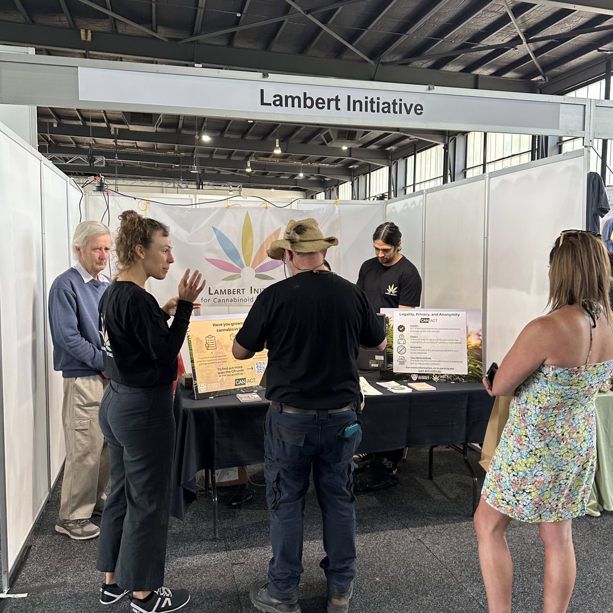 🪴We’re at <a href="/HHIexpo/">HHI Expo</a> today/tomorrow! Interested in our CAN-ACT study? Our researchers are here to answer your questions. 

CAN-ACT is an anonymous survey to investigate #cannabis use in the ACT, and you can submit your home-grown cannabis for testing. Visit can-act.com.au