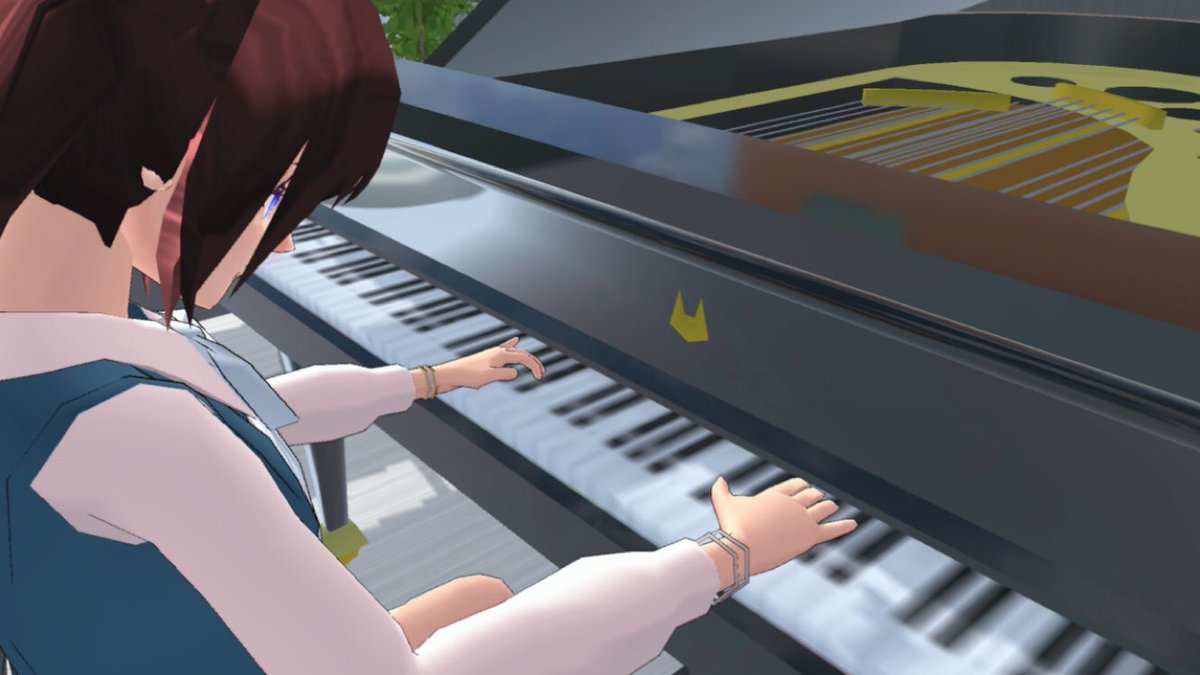 marine_matcha's tweet photo. 最近レイにピアノ教えてもらってます🎹✨
いつか難しい曲とかも弾けるようになるかな〜！ https://t.co/L1WqtRAwjo