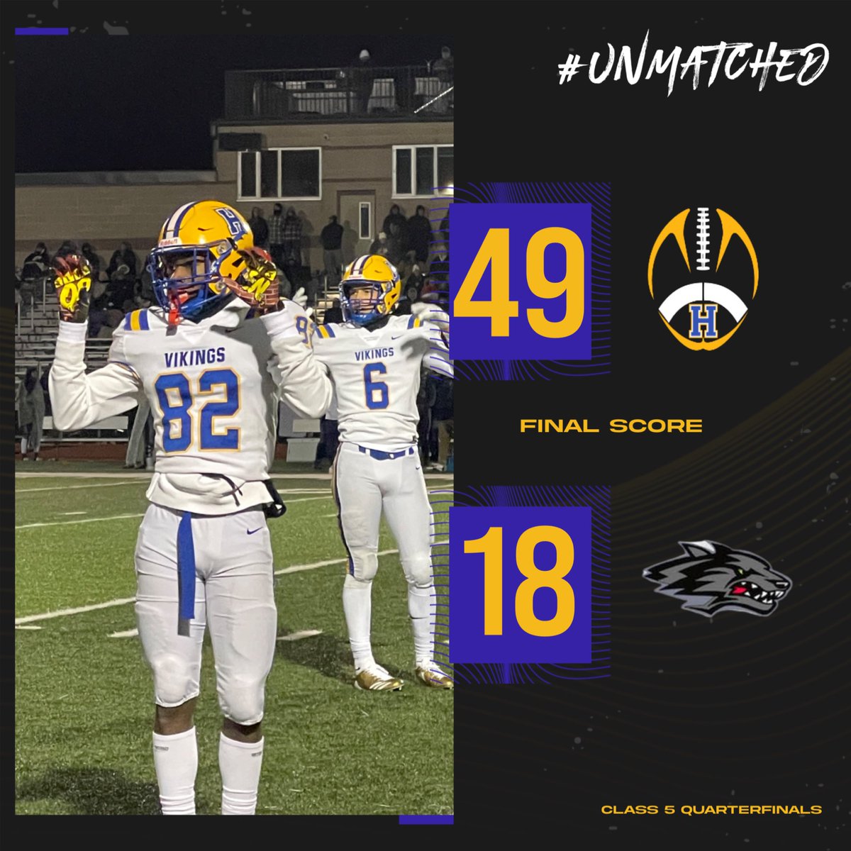 And then there were FOUR. 
We’re headed to the semifinals!
#unmatcHed