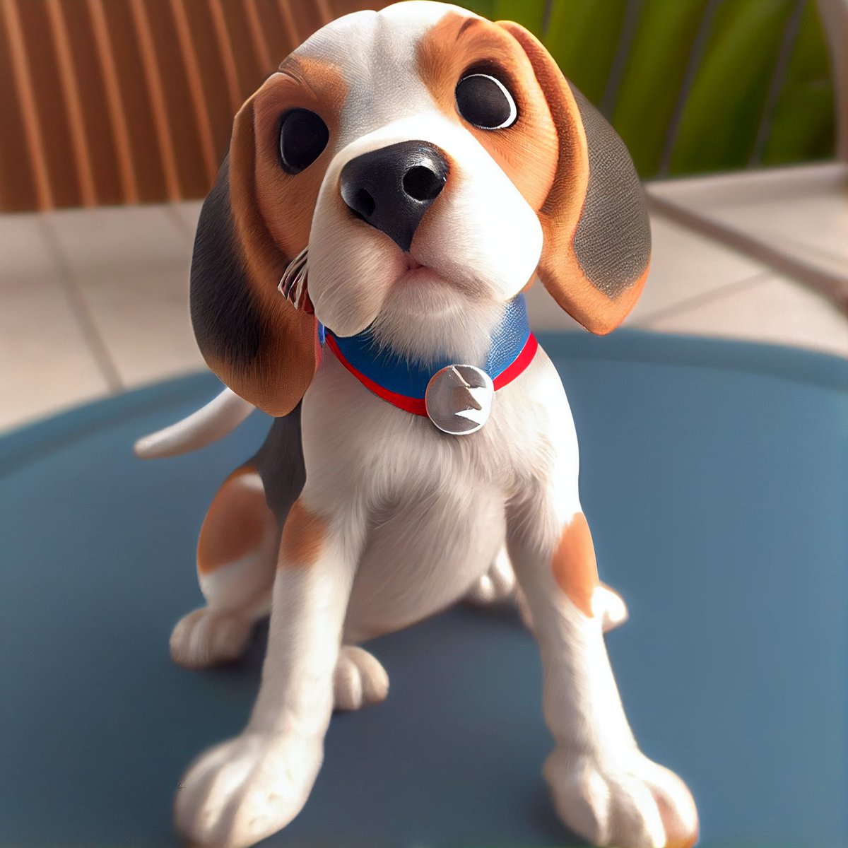 rawrverse's tweet photo. Dog named Joey!
#midjourneyV4 

#AI #AIart #AIArtistCommunity #doggy #dog #AIArtwork #midjourney #beagle #stablediffusion #stablediffusionart #dalle #midjourneyAi https://t.co/kEP1V3KiSD