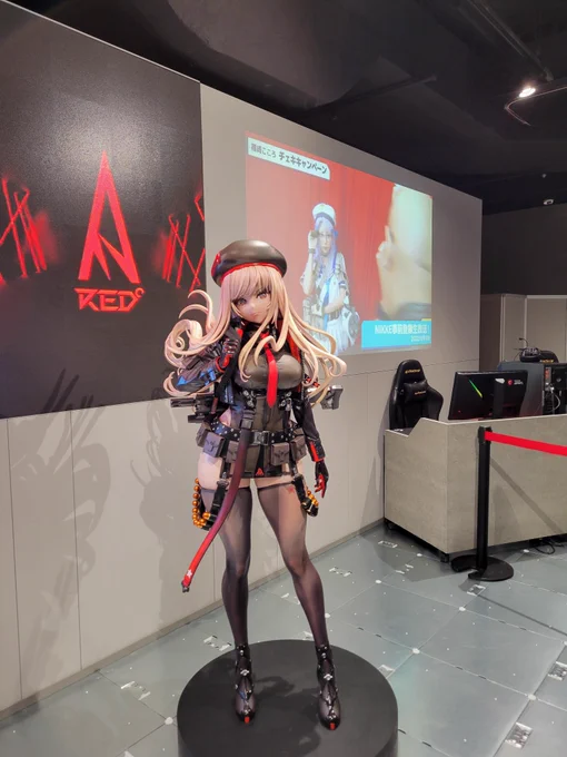 #NIKKE等身大ラピ #RED東京タワー 