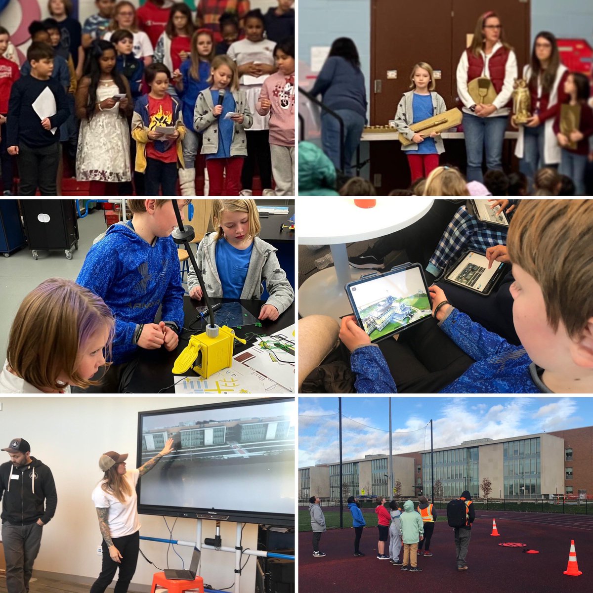 RauccidMPS's tweet photo. Kids doing awesome stuff! 

Public speaking, awards assembly, robotics fundraiser night, 3D mapping using high end drones. 

I am so grateful for the Middletown elementary, middle, and high school teachers and staff that make all of these opportunities possible! #mpsct https://t.co/DSDbEbFh6z