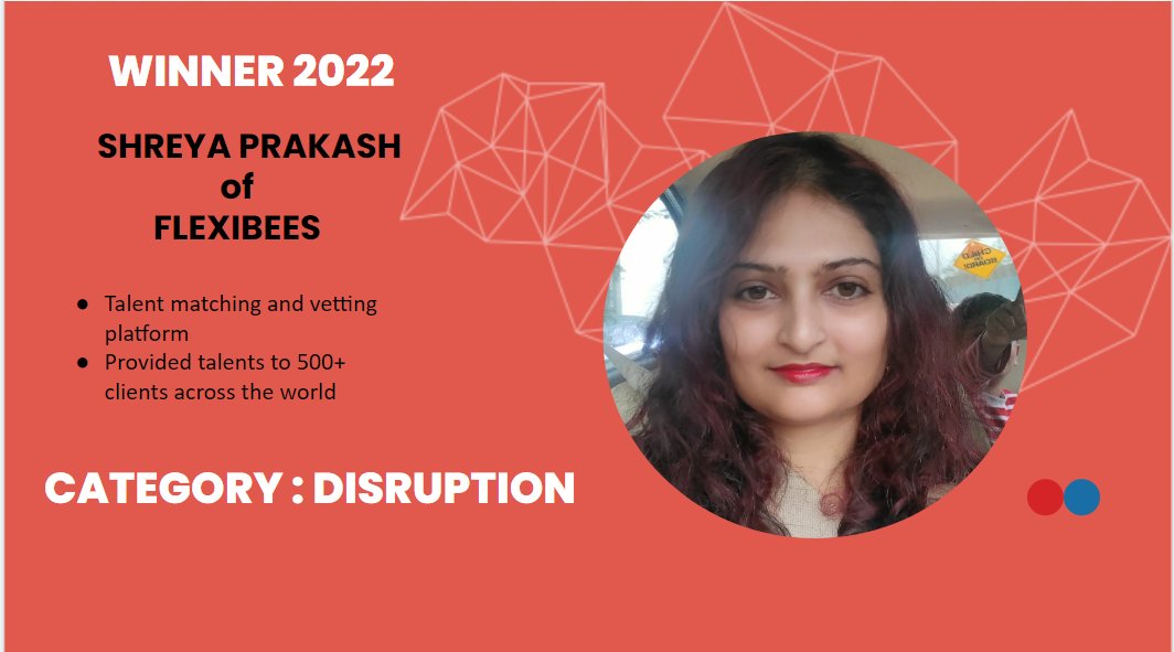 SheThePeople's tweet photo. Congratulations to Shreya Prakash @Shreya_Prak
of #Flexibees! https://t.co/rY6iVL4W62