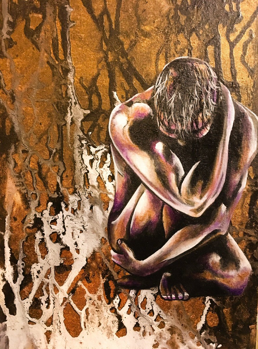 jonlionfineart2's tweet photo. …nothing like a nasty Rheumatoid Arthritis flare on a Friday night. Shit hurts. Jerks.
#FuckRA #Ouchy #inBedTomorrow
Anyway, here’s a painting of mine😟
My love to y’all 💙 https://t.co/fqIQJFpmM3