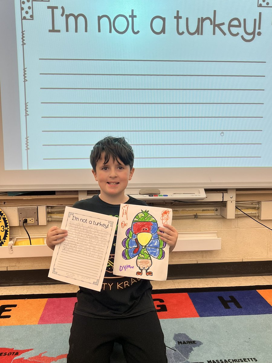 missdudekgrade3's tweet photo. Turkey 🦃 Tom continued…. See previous post for explanation! So proud of my thirdies! #saboldpride https://t.co/W3O1muSjIM
