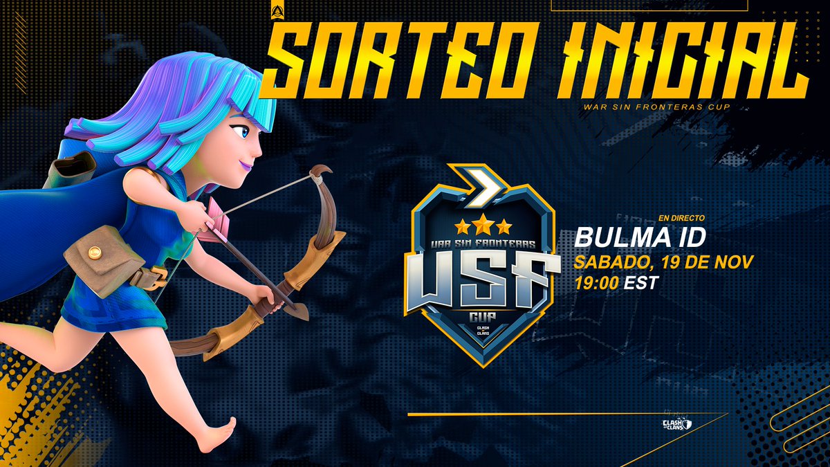 WSF_SPORT's tweet photo. 📣Anunciamos el Sorteo Inicial del Clasificatorio 🔥

 📆Sábado 19 de Noviembre
 ⏰7PM EST

🎥Transmite @BulmaId 
 https://t.co/FRjOM7y4CG
 https://t.co/jKuFK3whYe

 Los esperamos! https://t.co/XWh9mgK52Q