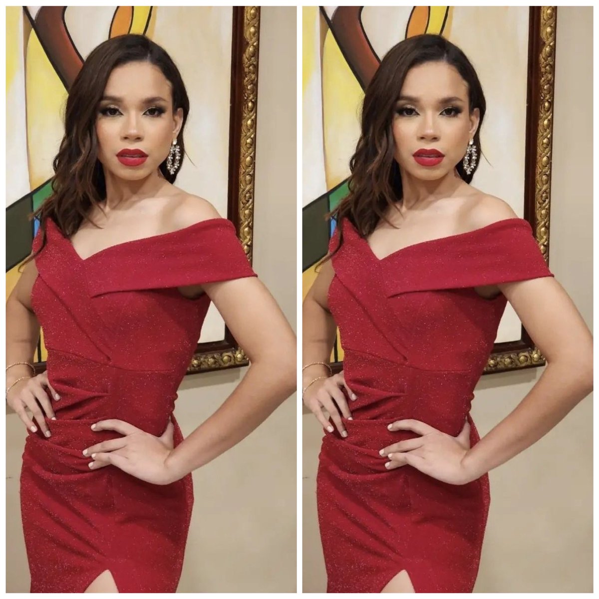 FARÁNDULA: Muy elegante lució la cantante hondureña, Angie Flores, quien esta noche dio un concierto en el Club Hondureño Árabe de San Pedro Sula, junto a otro talentoso catracho, Daniel Ochoa.