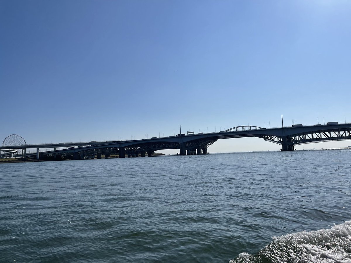 今日の舟旅。気持ちよかった。