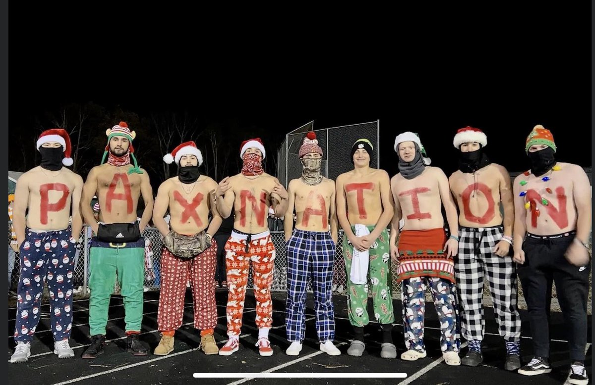 Game time temp 32 and windy <a href="/PAXNATIONSS/">PAX STUDENT SECTION</a> 🏈🖤💚