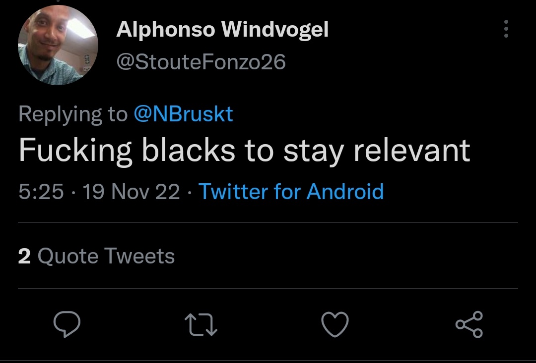 destinyzee's tweet photo. #IncaseYouMissedIt

😳😳😳💀

On Twitter there's always someone that knows you. All that swearing at this lady @NBruskt is coming to bite him https://t.co/dPs7g2K6eU