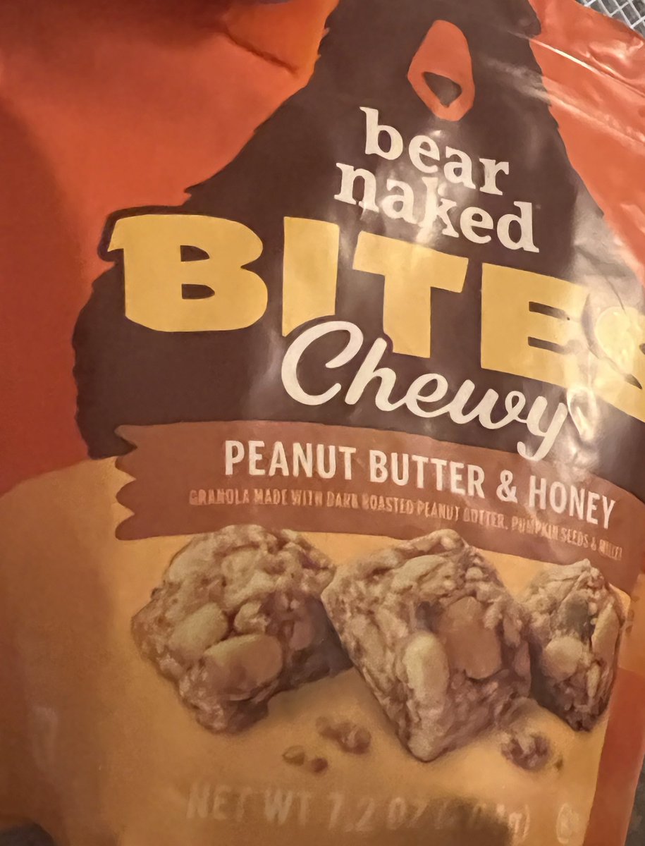MamaCoyote's tweet photo. @BearNaked what is this?! It was in the middle of my bites? https://t.co/PQ5BSzJdul