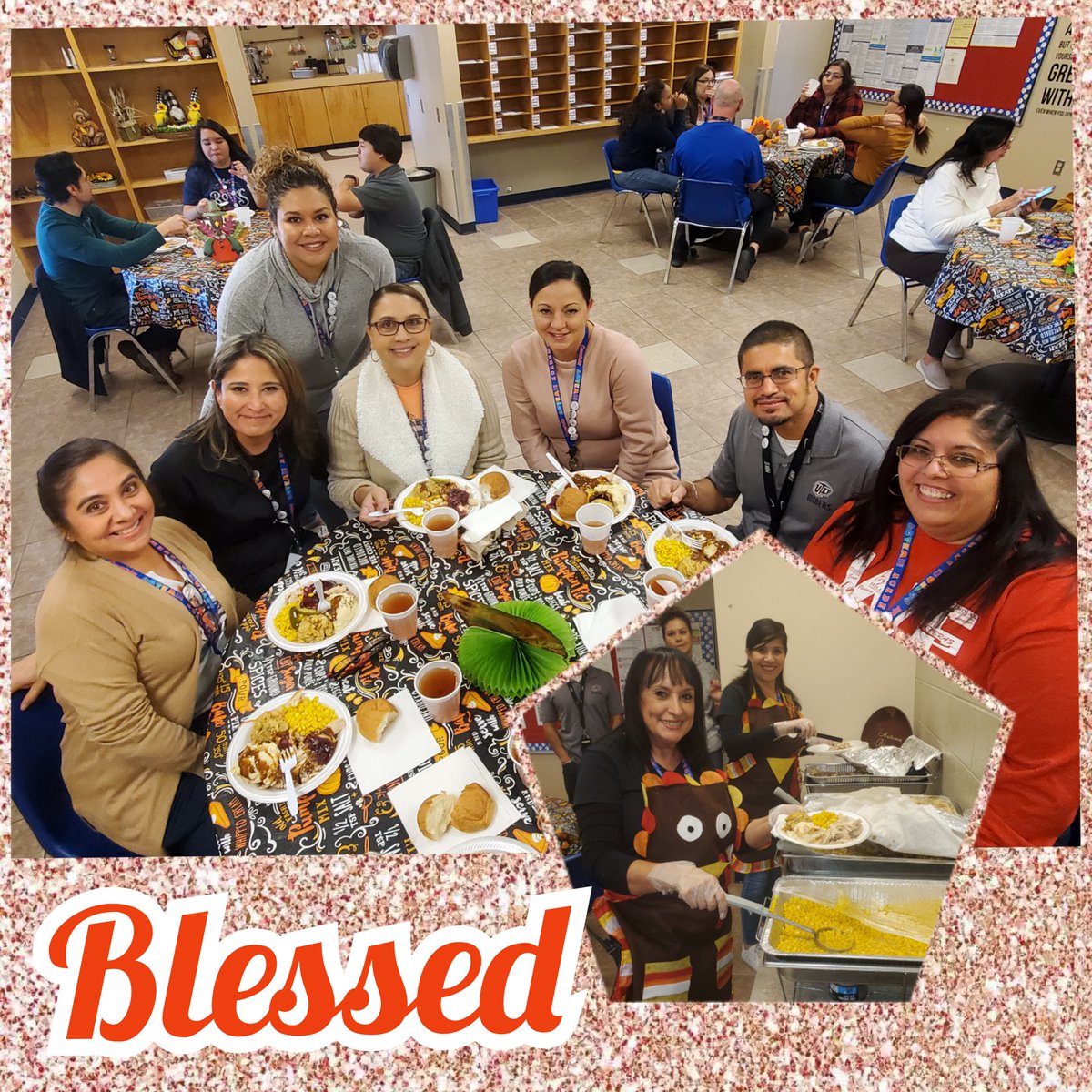 Thankfull and blessed with my Escontrias Family enjoying a delicious Thanksgiving lunch #EscontriasSTEAMAcademy