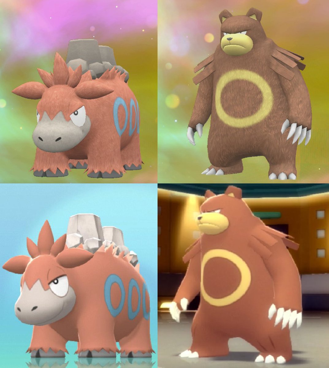 Comparisons of Pokémon models and textures of sword and shield and scarlet  and violet : r/pokemon