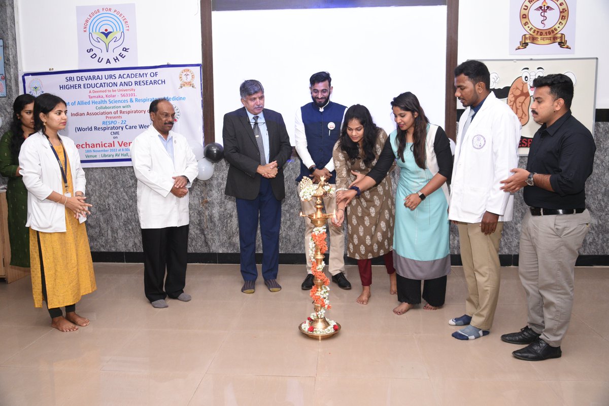 IARCToday's tweet photo. #RCWEEK22
Respiratory Care Week Celebration " RESPO- 22"at Sri Devaraj Urs Academy Of Higher Education And Research #Bengaluru, #Karnataka
@sduaher @VCRguhs @mla_sudhakar @DHFWKA @Comm_dhfwka @IRCCouncil @aarc_tweets @NBRC_tweets @CSRT_tweets https://t.co/osFIZV0jCL