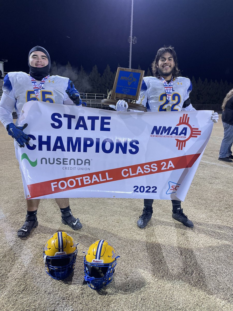 Alexandra481929's tweet photo. UNDEFEATED SEASON!! 
STATE CHAMPIONS!!!! 🏆💙💛 https://t.co/2LqAq5Gy0y