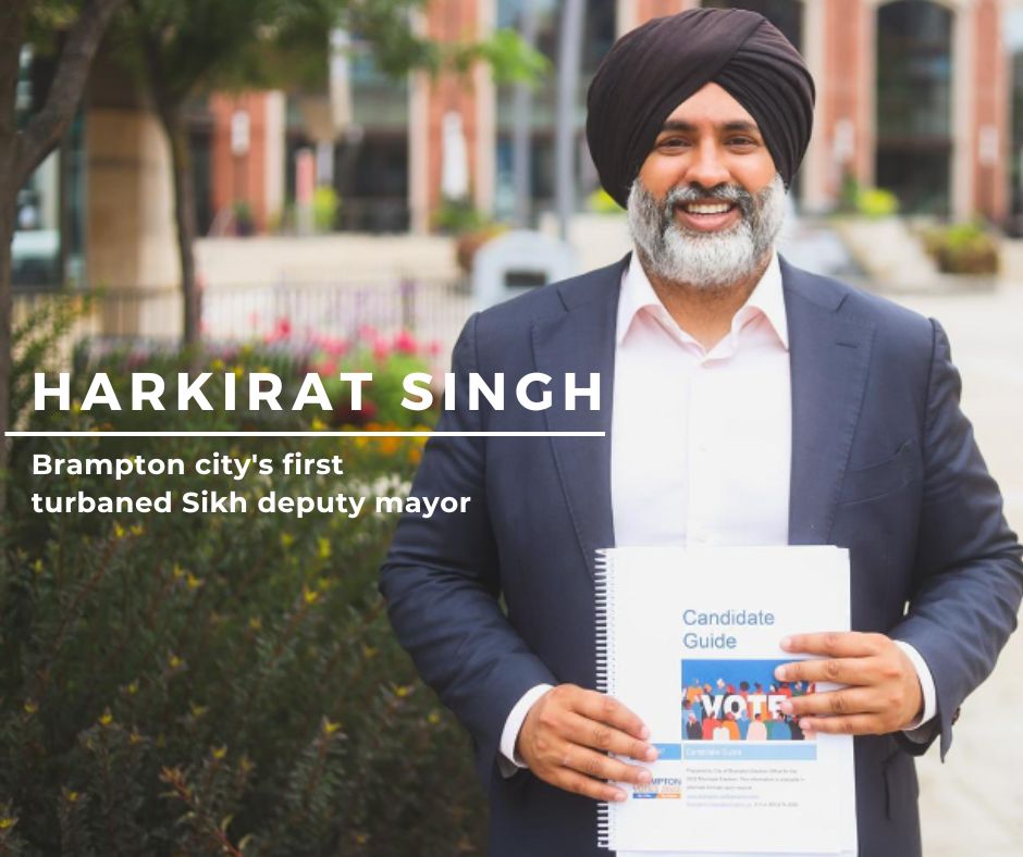 manpreetdhi99's tweet photo. #Brampton city in @Canada got its first #turbaned #Sikh deputy mayor with the appointment of  @iHarkiratSingh https://t.co/ozd1GojRUT