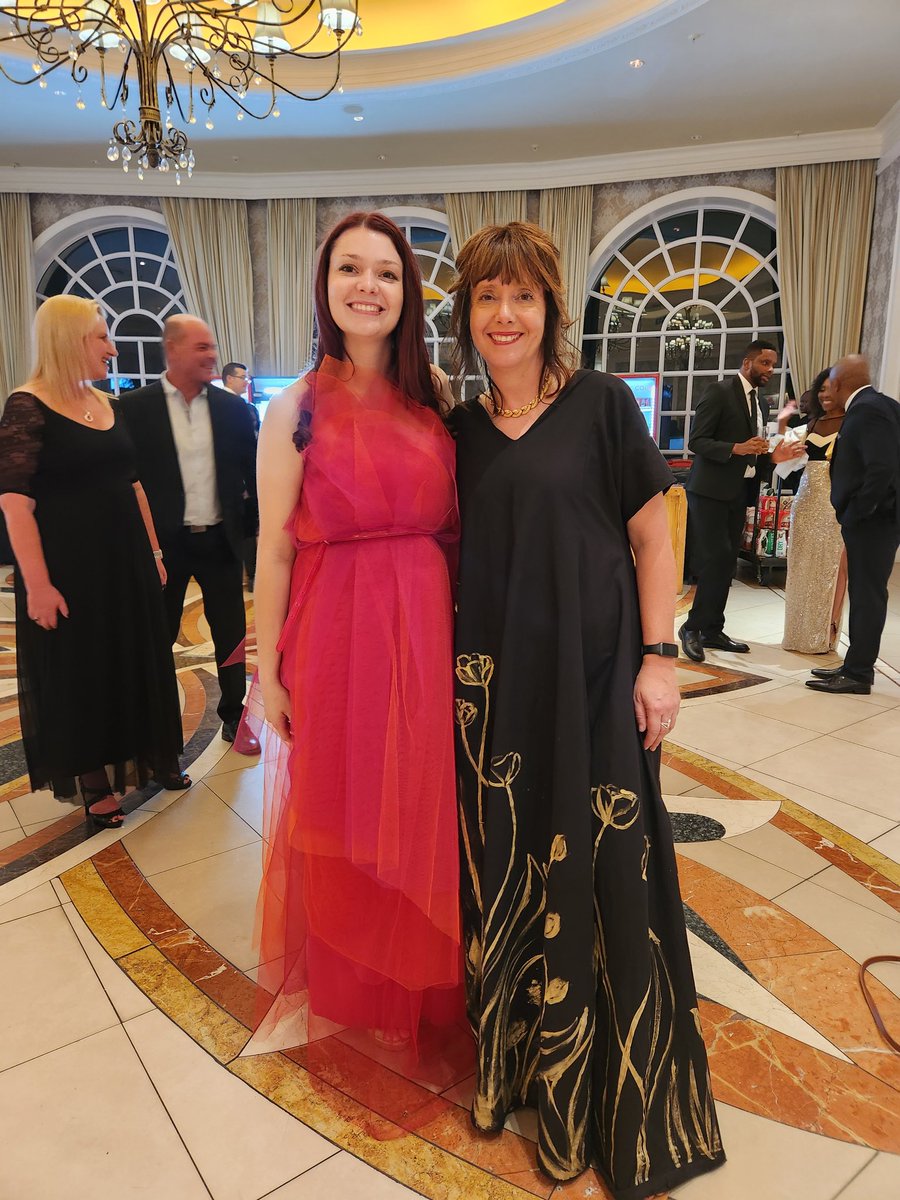 e Chamber Banquet was attended by over 800 people who came out in full force to celebrate 2022's achievements.  Pictured on my left is my daughter Kayleigh, who  accompanied me to the event (and also made our dresses).