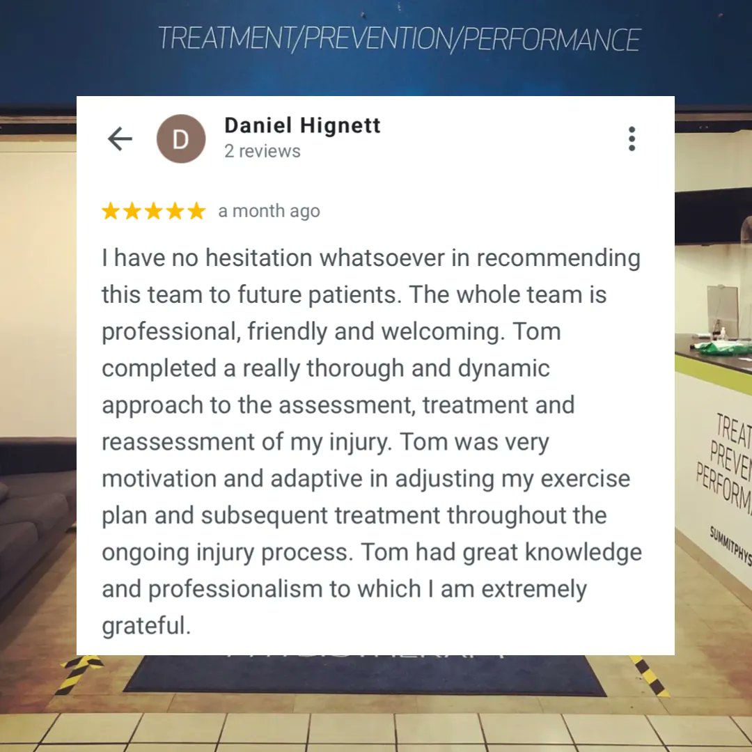 Another happy customer 😀
.
If you're struggling with pain or injury we’d love to help. You can give us a call on 0800 731 2738 or book here buff.ly/37sDJHS
.
#injury #exercise #fitness #running #physiotherapy #physicaltherapy #sportstherapy #chorley #wrightington