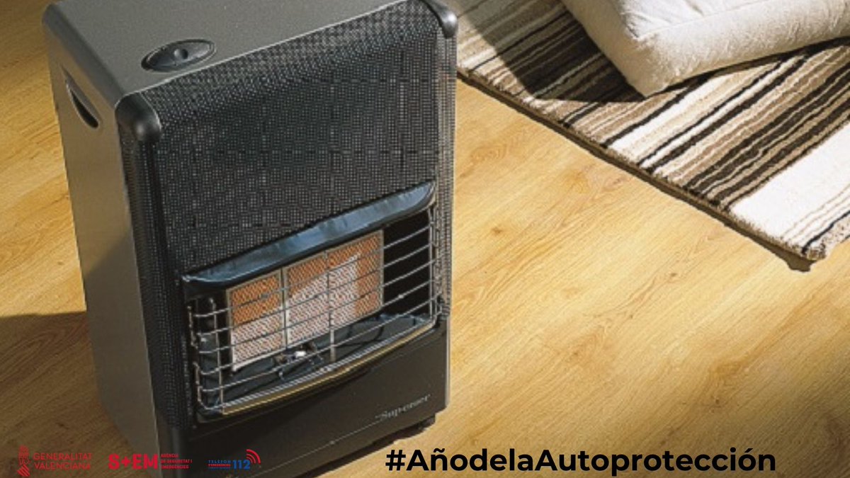 ❄️Bajada de temperaturas con frío. Encendemos la estufa de gas pero para evitar el riesgo de intoxicación: 

👉Controlar la intensidad de llama y su color azul
👉Si hay olor a gas: no encender las luces, abrir las ventanas y abandonar el lugar
👉No  dormir con la estufa encendida