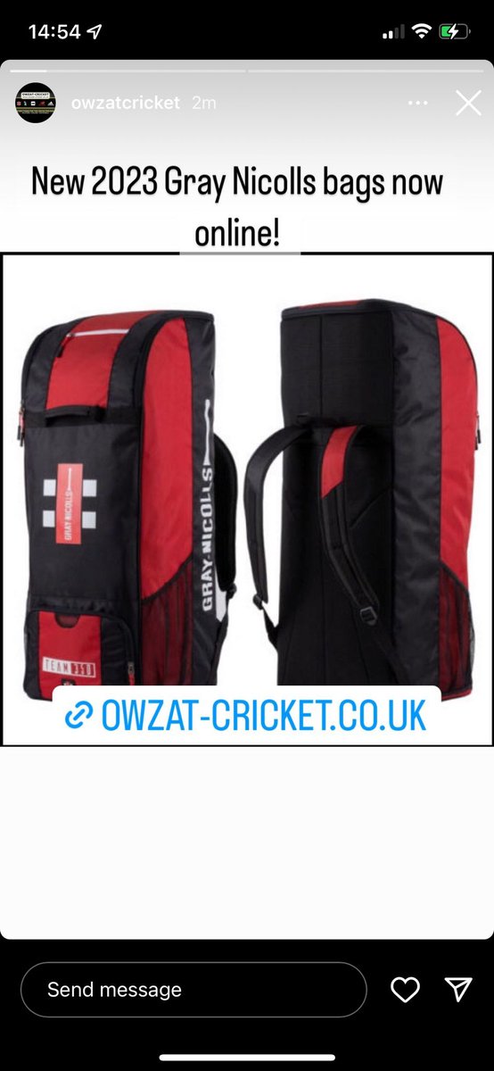 The wait is over <a href="/graynics/">Gray-Nicolls</a> 2023 range is online this weekend for pre order and pre Christmas delivery at owzat-cricket.co.uk