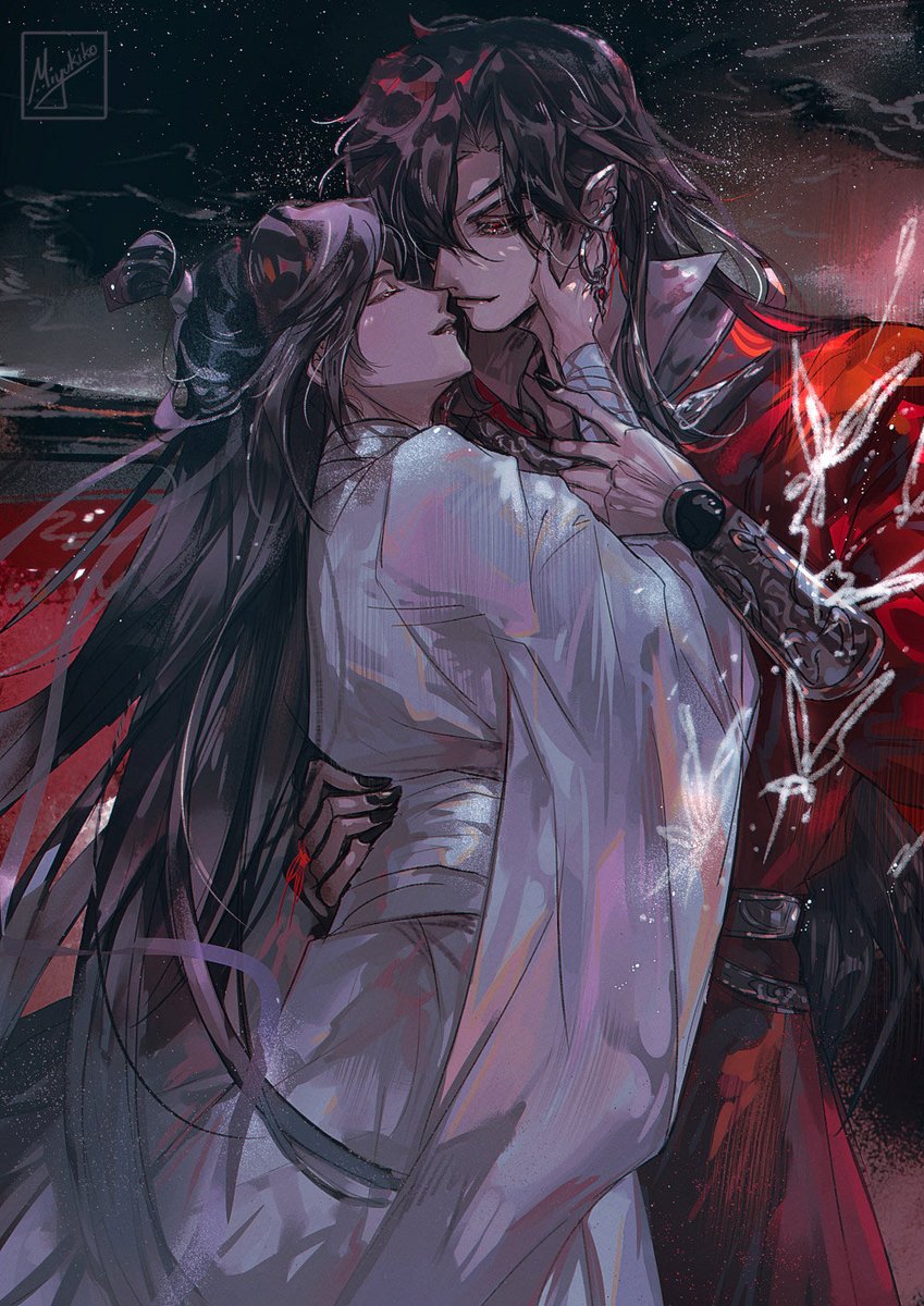 「[TGCF] Red, black and white is fun to dr」|ミユ ଘ(੭⌒ᴗര)੭✧ Vtuber comms / Doujima H52のイラスト