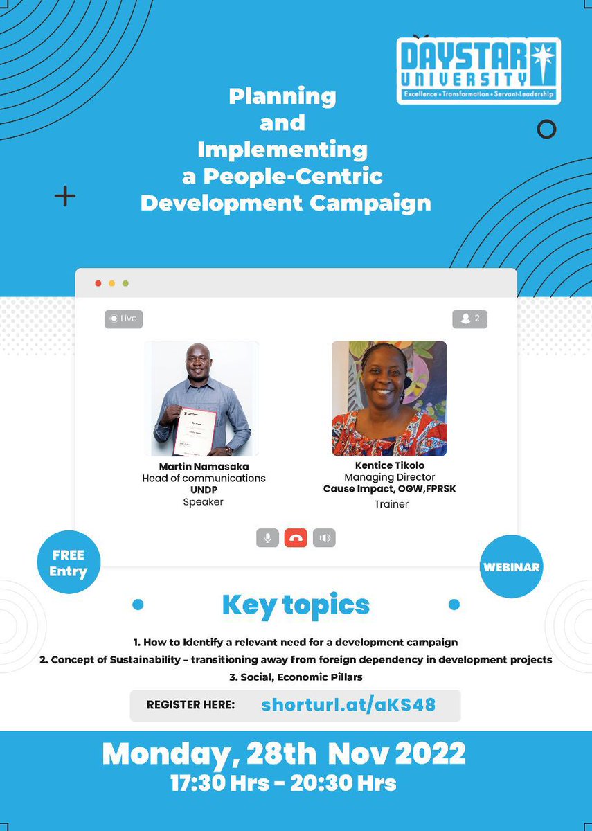josephineosengo's tweet image. How do you plan and implement a people centric #DevelopmentCampaign? Join us on 28th Nov. to understand how we can use various customized approaches to creatively &amp;amp; effectively influence societal perceptions, attitudes &amp;amp; behaviors. Register here: bit.ly/3UkSu2O #DevComm
