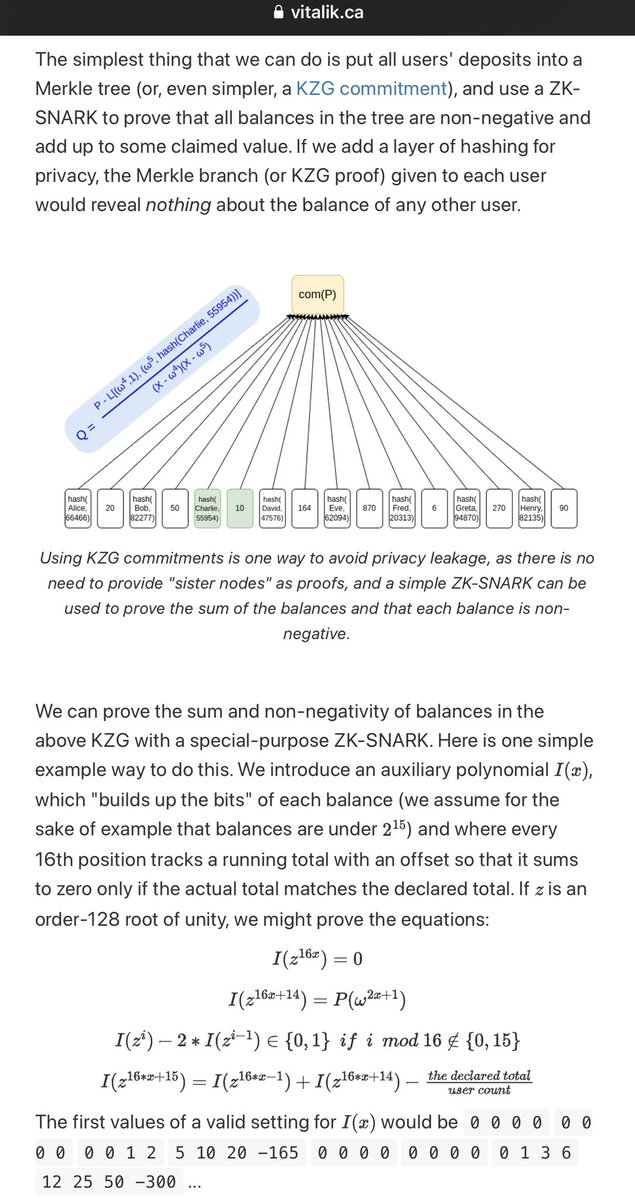 Vitalik just released a new blog post on how we can work to solve some of the trust issues with respect to CEXes

He presents a simple solution, I’m not sure why none of us thought of this before:

(He is always playing 420d chess)