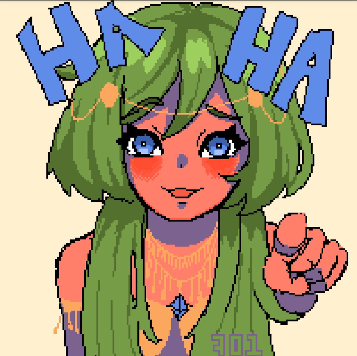 7erone_'s tweet photo. Being laughed at by my bird for all the unfinished WIPs 
#pixelart #pixelartist #Digitalart  #OC #emoticon https://t.co/kcyxca7Tv3
