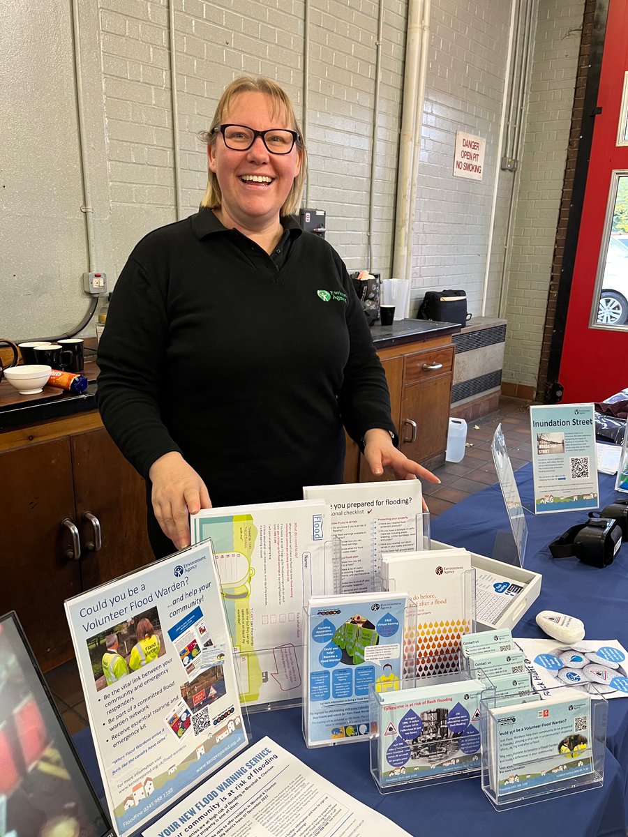 We’re here at #Folkestone fire station until 2pm.

Come find us and find out how to prepare for #flooding 

#floodaware #prepareactsurvive