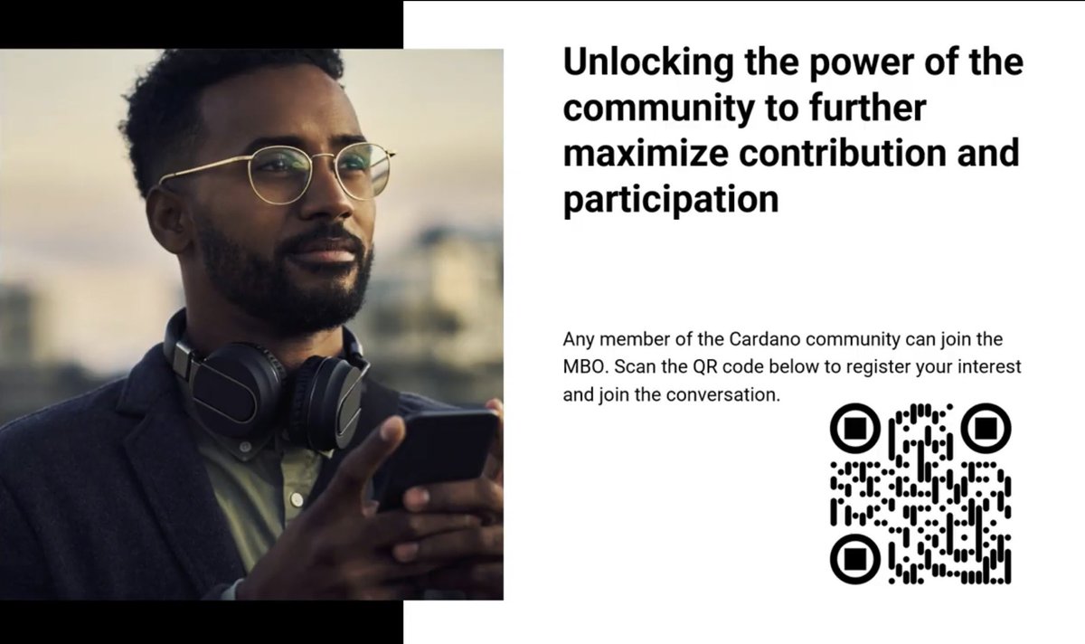 marcusubani's tweet photo. Watch #IO #Scotsfest and take an active role in shaping #Cardano s future by using the QR code
#Cardanocommunity @EuCardano
https://t.co/tOqDcyADzc https://t.co/sjZf3HdA3v