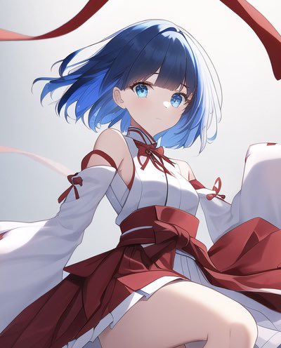 #NovelAIDiffusion ちょっとだけ似た感じのキャラを出そうと頑張ったが細かいところとか顔とかはどうにもならん特定のキャラは描いた方が早い気はする 