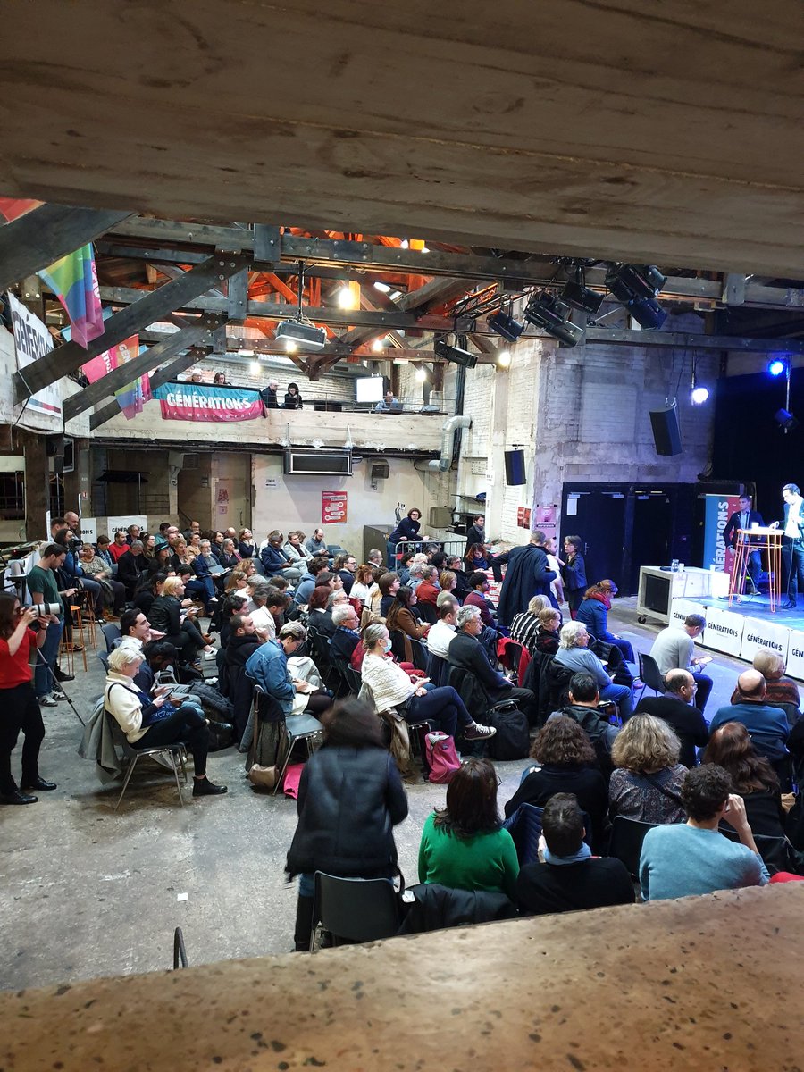 C'est parti pour la convention nationale de <a href="/GenerationsMvt/">Génération·s</a> depuis ce matin 9h !
