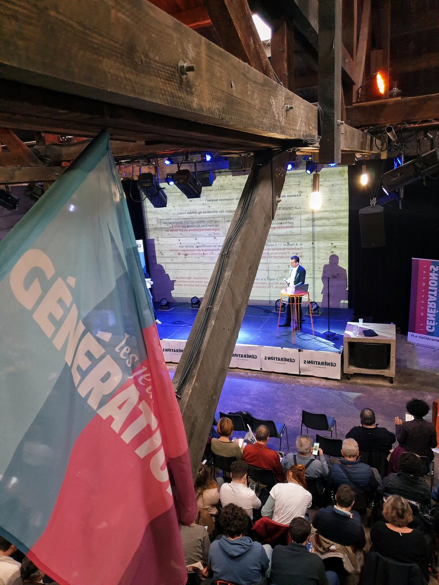 TugLeLay's tweet photo. C'est parti pour la convention nationale de @GenerationsMvt depuis ce matin 9h ! https://t.co/h91kMwftKp